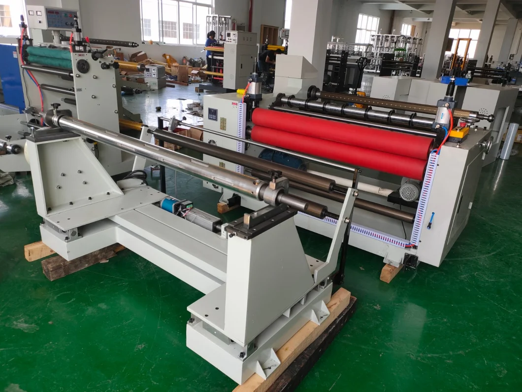 Stretch Film Meltblown Slitting Rewinder Machine Roll Rewinding Slitter Machine