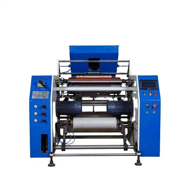 Stretch PE Film Slitter Rewinder Machine