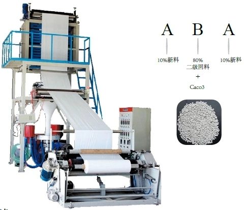 PVC Shrink Film Blowing Machine PVC Stretch Film Making Machine