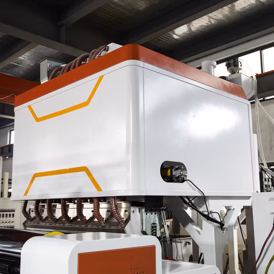 Máquina para fabricar film transparente estirable de extrusión de 1500 mm de capa múltiple automática de alta velocidad para línea de extrusión de film plástico